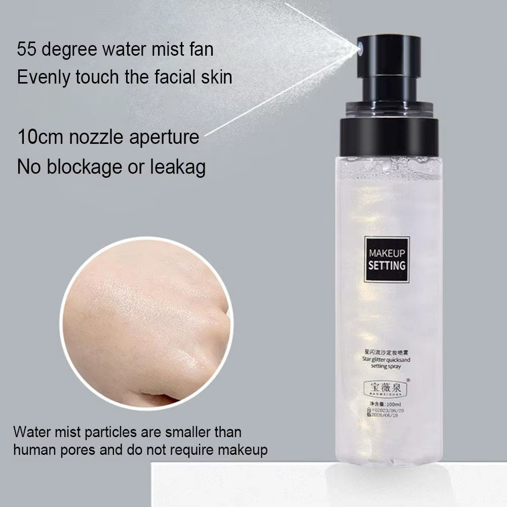 100Ml Makeup Setting Spray Long Lasting Foundation Quick Control Oil Natural Fixer Matte Refreshing Spray Moisturizing Fixe Y4H7