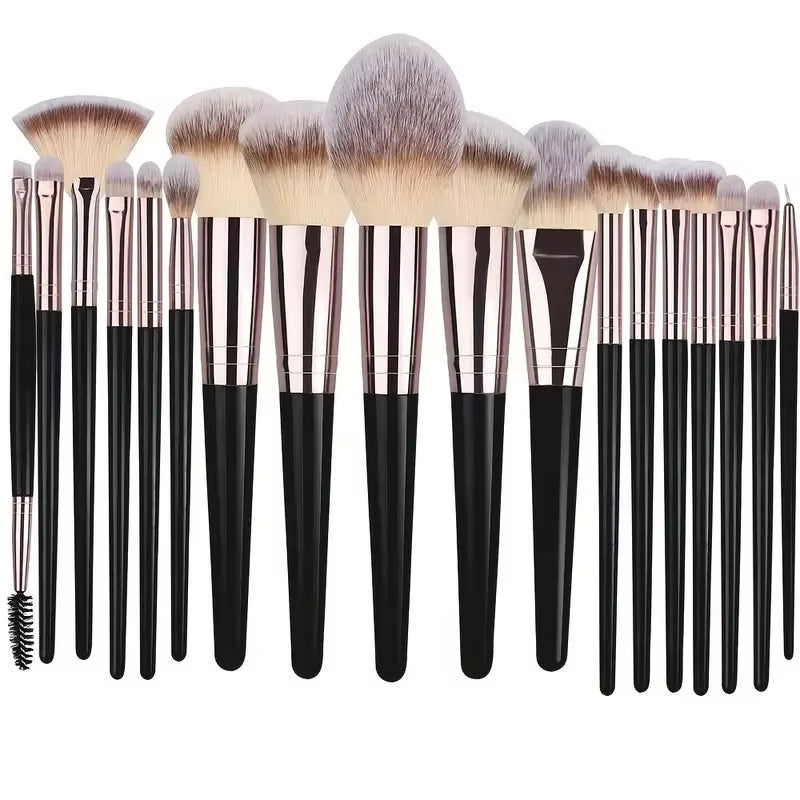 Professional 3/20PCS Makeup Brushes Set Soft Fluffy Eyeshadow Foundation Concealer Blending Blush Brush Kabuki Women Beauty Tool