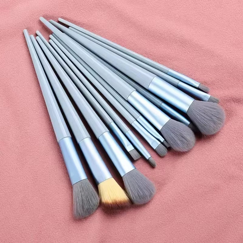 13Pcs Makeup Brushes Cosmetic Full Set 3 Colors Soft Hair Female Make up Tools Foundation Brush Eyeshadow Complete Kit