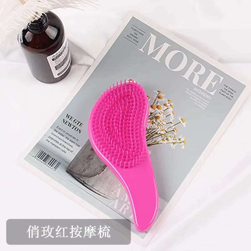Magic Handle Detangle Hair Comb anti Static Massage Hair Brush Tangle Shower Massage Hairbrush Comb Salon Woman Hair Accessories