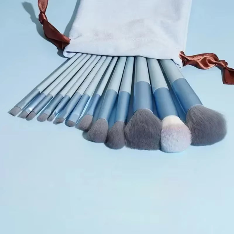 13Pcs Makeup Brushes Cosmetic Full Set 3 Colors Soft Hair Female Make up Tools Foundation Brush Eyeshadow Complete Kit