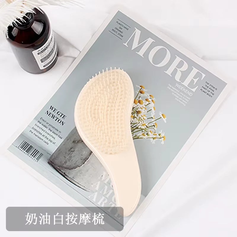 Magic Handle Detangle Hair Comb anti Static Massage Hair Brush Tangle Shower Massage Hairbrush Comb Salon Woman Hair Accessories