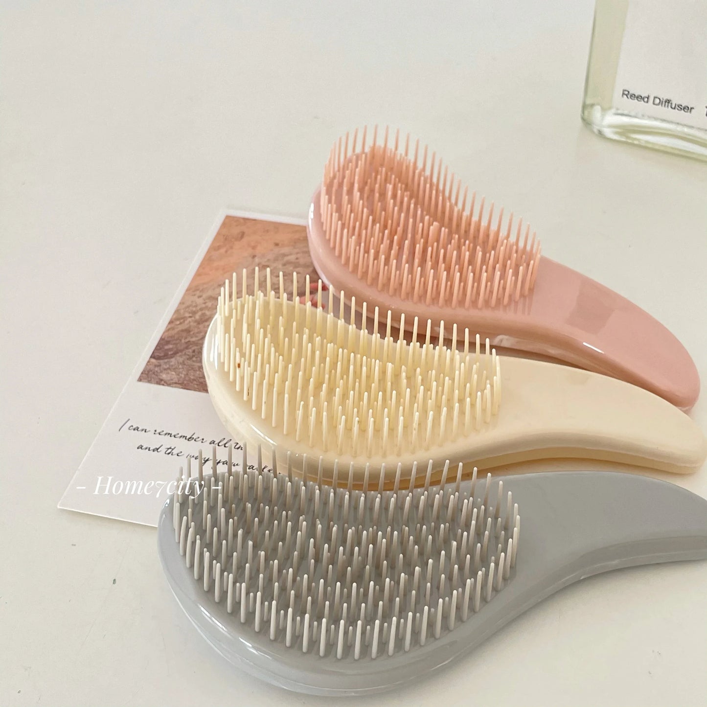 Magic Handle Detangle Hair Comb anti Static Massage Hair Brush Tangle Shower Massage Hairbrush Comb Salon Woman Hair Accessories