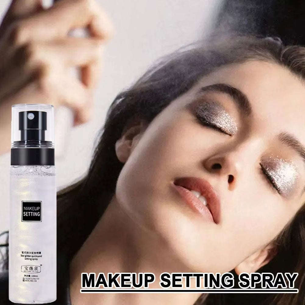 100Ml Makeup Setting Spray Long Lasting Foundation Quick Control Oil Natural Fixer Matte Refreshing Spray Moisturizing Fixe Y4H7
