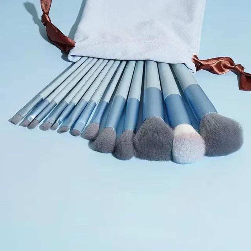 13Pcs Makeup Brushes Cosmetic Full Set 3 Colors Soft Hair Female Make up Tools Foundation Brush Eyeshadow Complete Kit