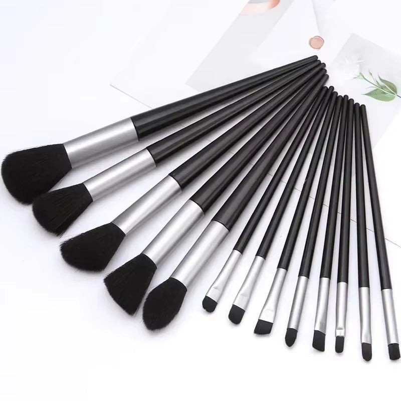 13Pcs Makeup Brushes Cosmetic Full Set 3 Colors Soft Hair Female Make up Tools Foundation Brush Eyeshadow Complete Kit