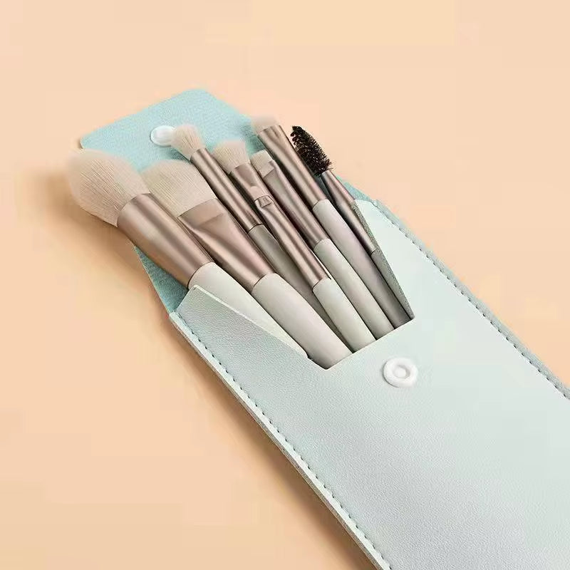 8Pcs Professional Makeup Brushes Set Cosmetic Powder Eye Shadow Foundation Blush Blending Concealer Beauty Make up Tool Brushes