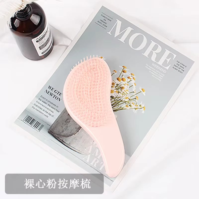 Magic Handle Detangle Hair Comb anti Static Massage Hair Brush Tangle Shower Massage Hairbrush Comb Salon Woman Hair Accessories