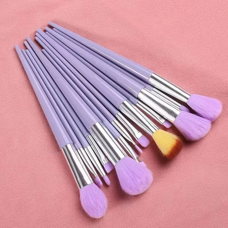 13Pcs Makeup Brushes Cosmetic Full Set 3 Colors Soft Hair Female Make up Tools Foundation Brush Eyeshadow Complete Kit