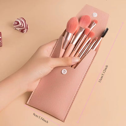 8Pcs Professional Makeup Brushes Set Cosmetic Powder Eye Shadow Foundation Blush Blending Concealer Beauty Make up Tool Brushes