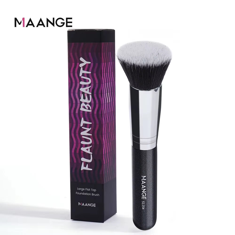1PCS Makeup Brush with Box Foundation Concealer Powder Blush Contour Brush Dense Soft Bristle Brush Beauty Tool for Women