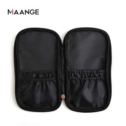 Hot Selling MAANGE Litchi Grain Receiving Package Makeup Collection Tool Makeup Brush Bag Cosmetic Bag Gift for Women