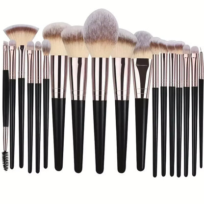Professional 3/20PCS Makeup Brushes Set Soft Fluffy Eyeshadow Foundation Concealer Blending Blush Brush Kabuki Women Beauty Tool