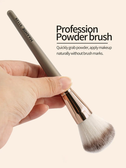 3 Piece Foundation Makeup Brush Professional Concealer Blush Bronzer Brush Kits Beauty Tools Women Fluffy Soft Bristle