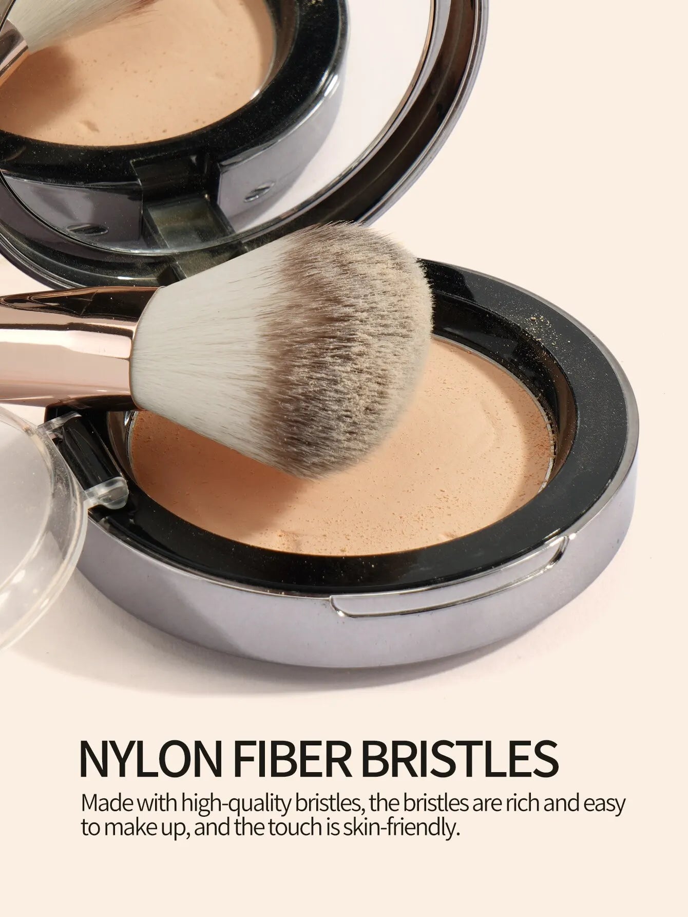 3 Piece Foundation Makeup Brush Professional Concealer Blush Bronzer Brush Kits Beauty Tools Women Fluffy Soft Bristle