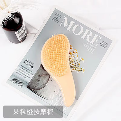 Magic Handle Detangle Hair Comb anti Static Massage Hair Brush Tangle Shower Massage Hairbrush Comb Salon Woman Hair Accessories