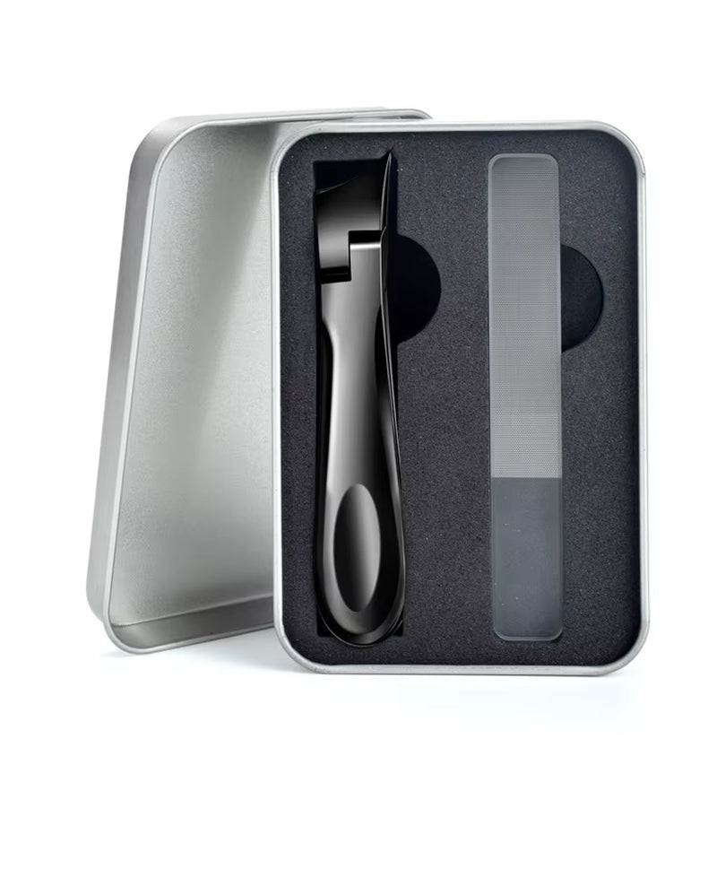 Stainless Steel Diagonal Nail Clippers for Thick Toenails and Fingernails Wide Jaw Opening Nail Clipper Nail Cutters
