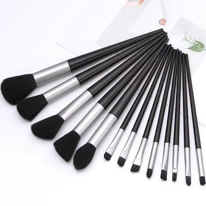 13Pcs Makeup Brushes Cosmetic Full Set 3 Colors Soft Hair Female Make up Tools Foundation Brush Eyeshadow Complete Kit