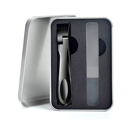 Stainless Steel Diagonal Nail Clippers for Thick Toenails and Fingernails Wide Jaw Opening Nail Clipper Nail Cutters