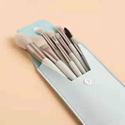 8Pcs Professional Makeup Brushes Set Cosmetic Powder Eye Shadow Foundation Blush Blending Concealer Beauty Make up Tool Brushes
