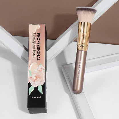1PCS Makeup Brush with Box Foundation Concealer Powder Blush Contour Brush Dense Soft Bristle Brush Beauty Tool for Women