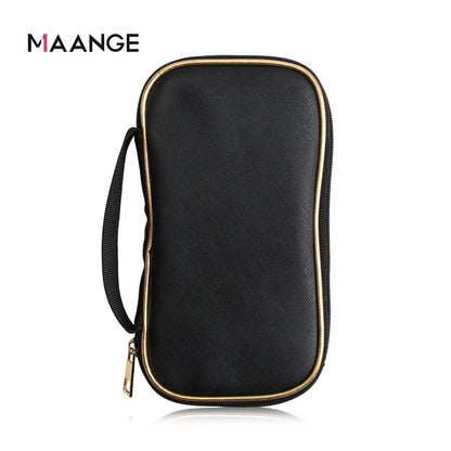 Hot Selling MAANGE Litchi Grain Receiving Package Makeup Collection Tool Makeup Brush Bag Cosmetic Bag Gift for Women