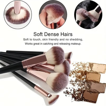 Professional 3/20PCS Makeup Brushes Set Soft Fluffy Eyeshadow Foundation Concealer Blending Blush Brush Kabuki Women Beauty Tool
