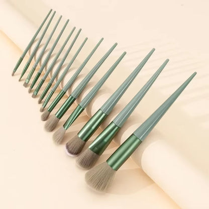 13Pcs Makeup Brushes Cosmetic Full Set 3 Colors Soft Hair Female Make up Tools Foundation Brush Eyeshadow Complete Kit