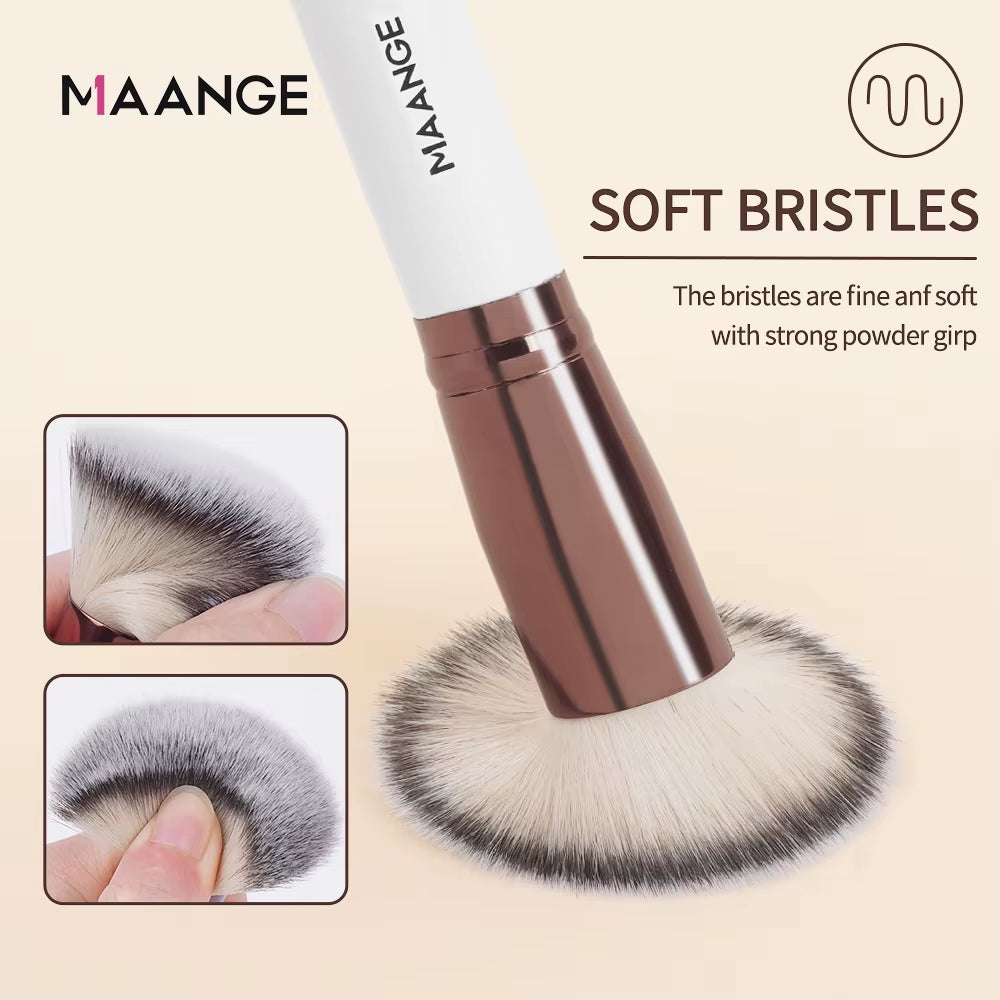 1PCS Makeup Brush with Box Foundation Concealer Powder Blush Contour Brush Dense Soft Bristle Brush Beauty Tool for Women