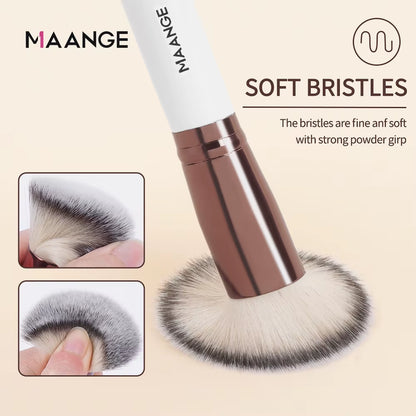 1PCS Makeup Brush with Box Foundation Concealer Powder Blush Contour Brush Dense Soft Bristle Brush Beauty Tool for Women